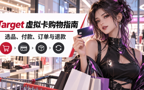 Target 塔吉特虚拟卡购物指南：从选品到订单完成
